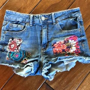 Aeropostale high waisted shorty